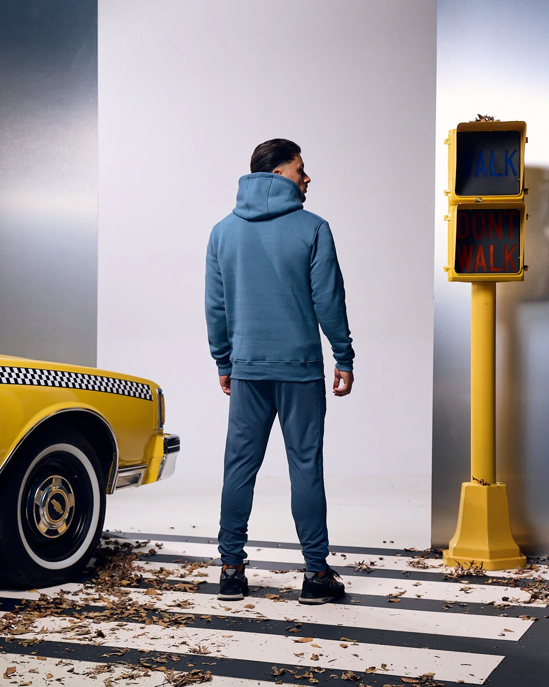 Malelions Men Venetian Trackpants | Blue Slate - Afbeelding 5