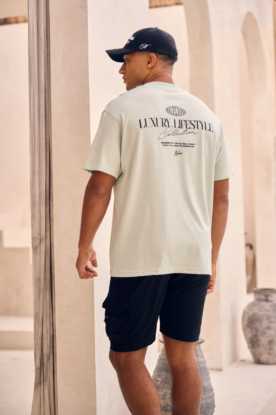 Malelions Men Members T-Shirt | Pale Aqua - Afbeelding 3