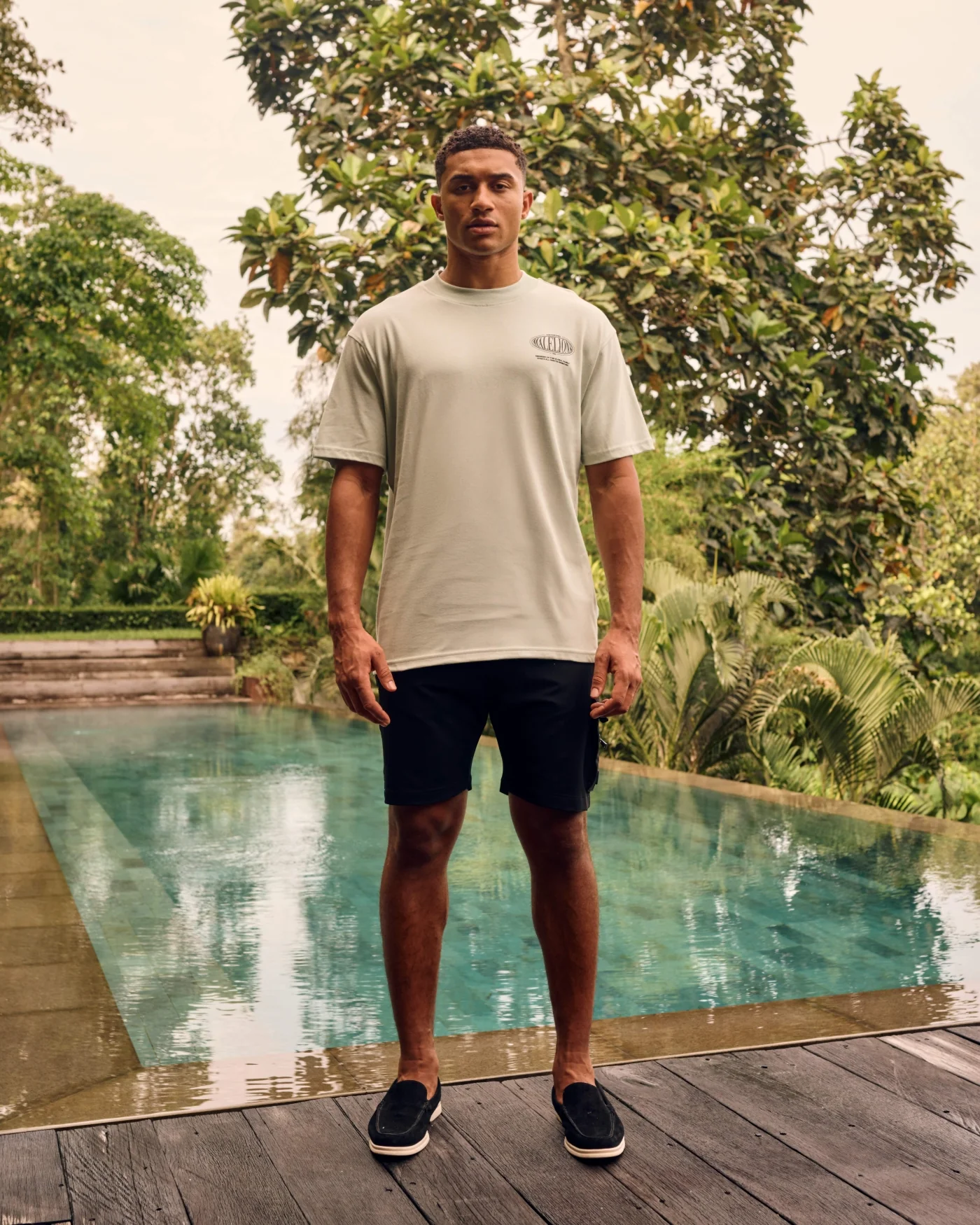 Malelions Men Members T-Shirt | Pale Aqua - Afbeelding 5