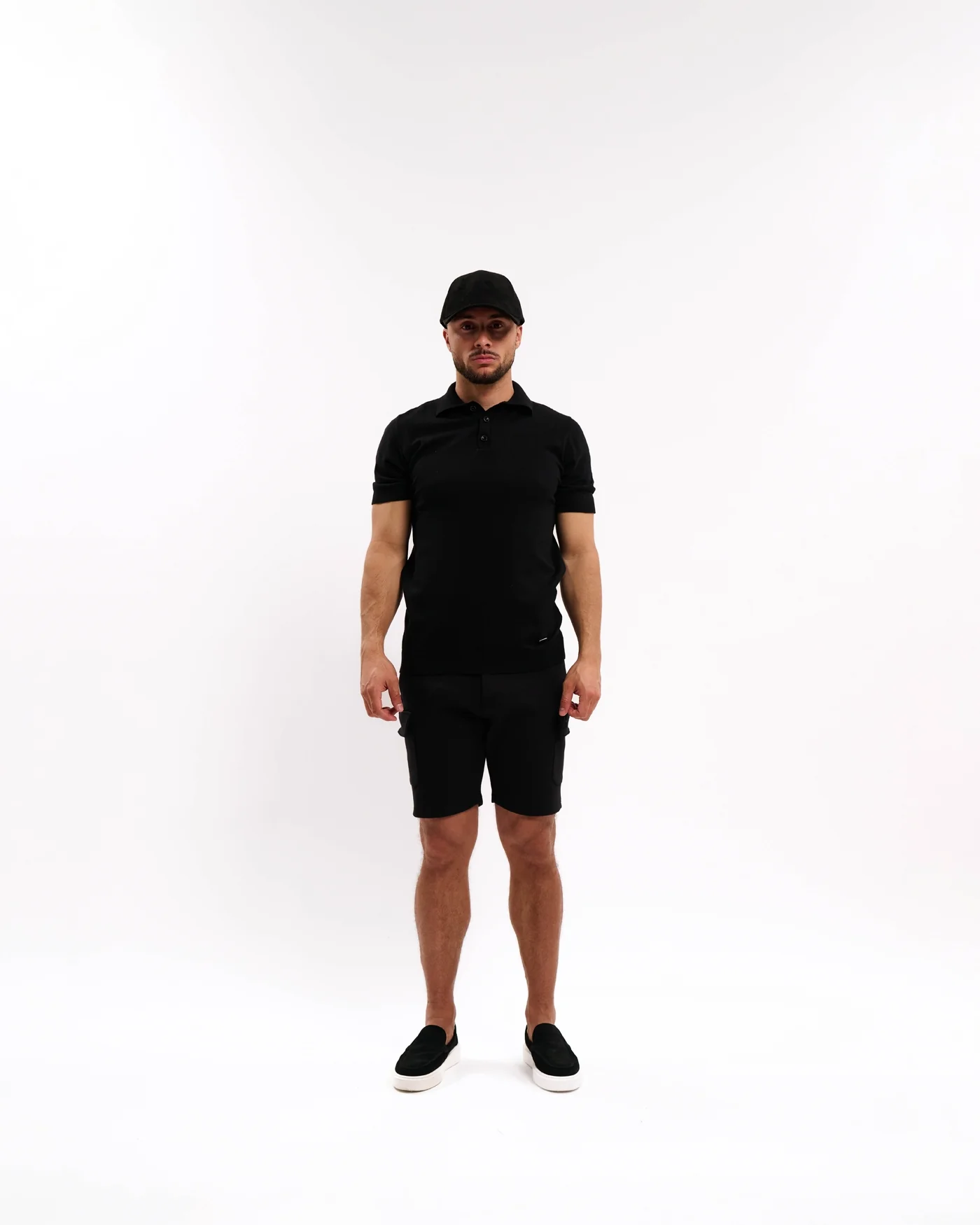 Malelions Men Suedine Cap | Black - Afbeelding 3