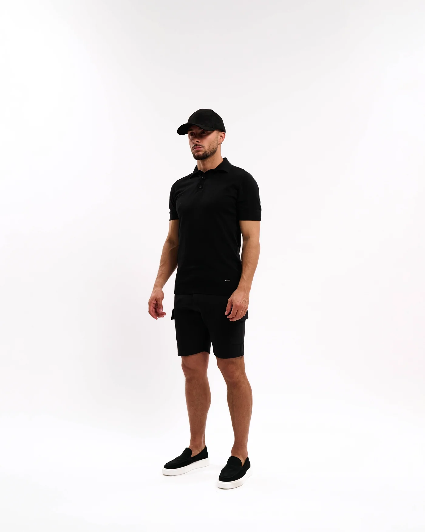 Malelions Men Suedine Cap | Black - Afbeelding 5