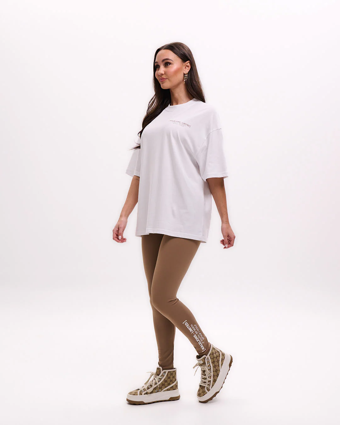 Malelions Women Limited Legging | Taupe - Afbeelding 6