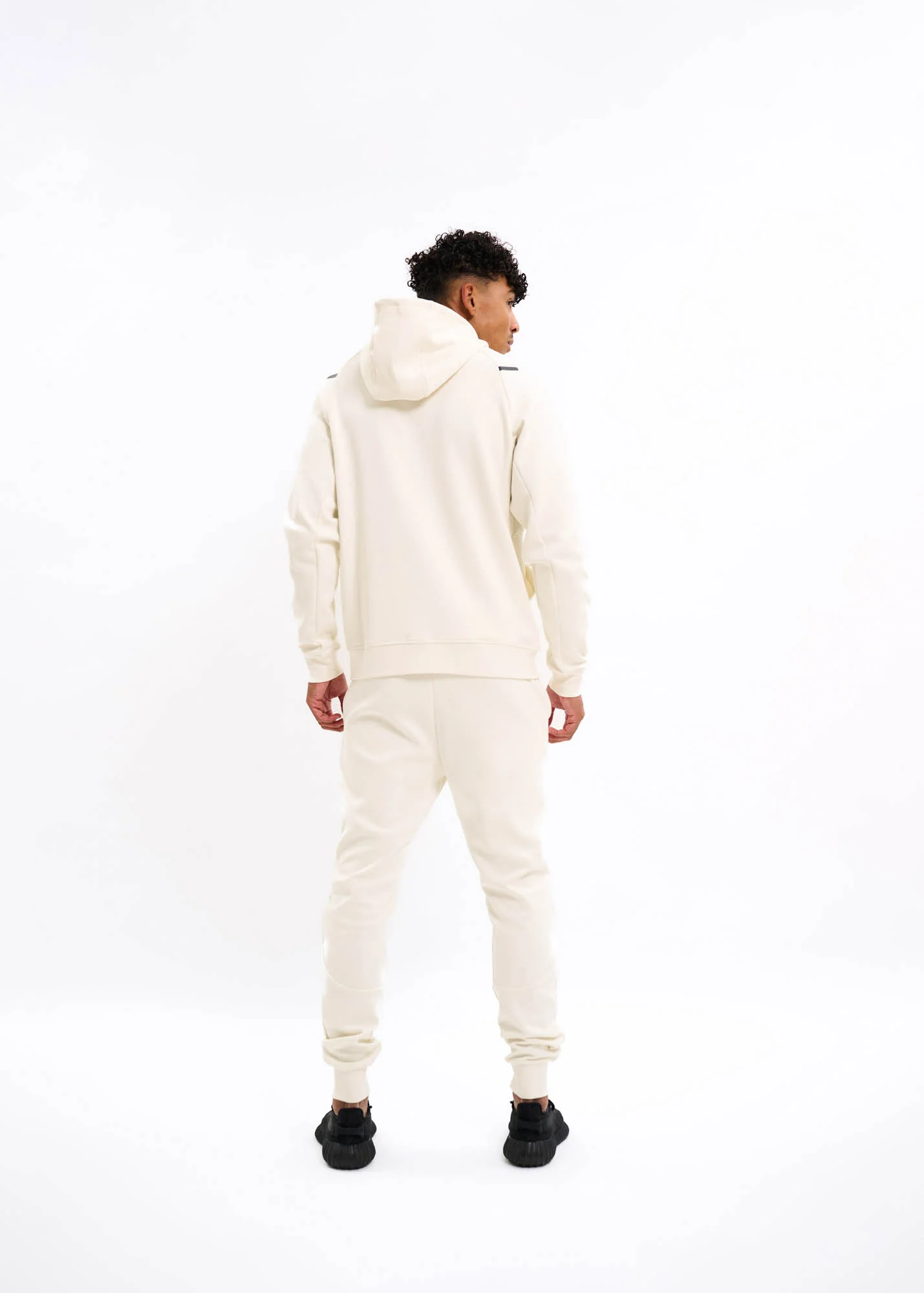 Malelions Sport Counter Zip Hoodie | Off-White - Afbeelding 6