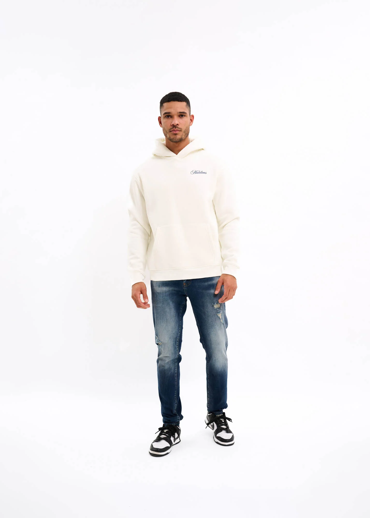 Malelions Men Angel Hoodie | Off-White - Afbeelding 5