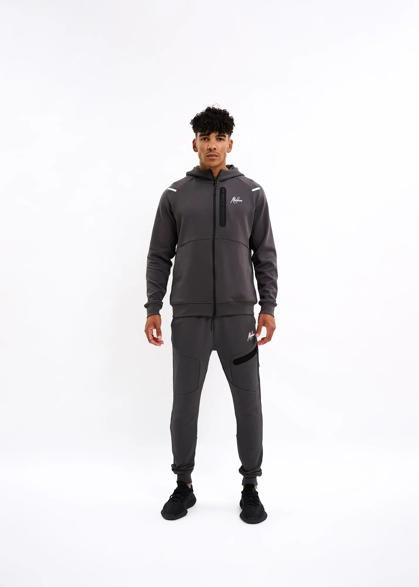 Malelions Sport Counter Trackpants | Charcoal - Afbeelding 3