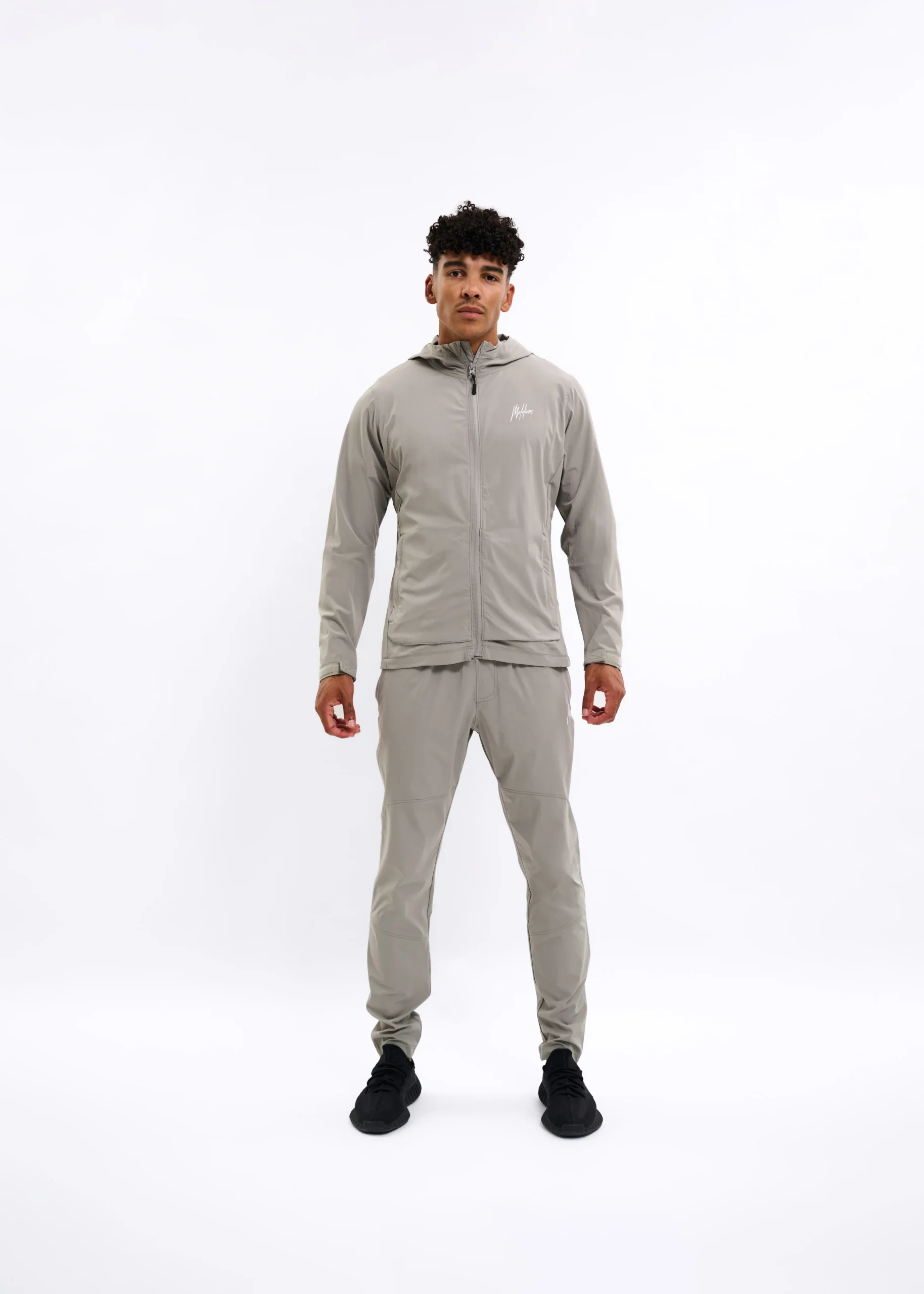 Malelions Sport Running Trackpants | Light Grey - Afbeelding 5
