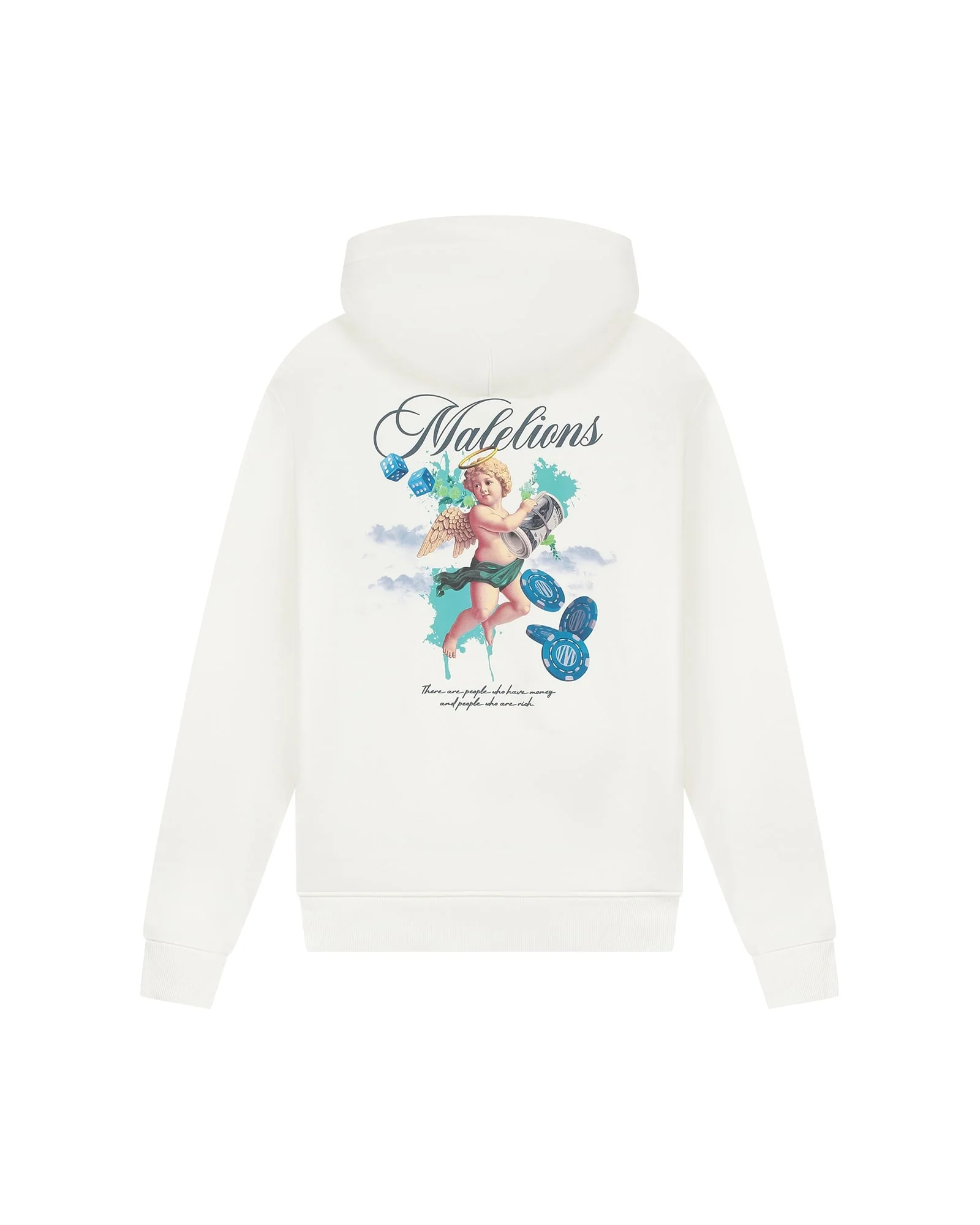 Malelions Men Angel Hoodie | Off-White - Afbeelding 4