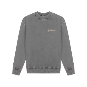 Malelions Men Angel Sweater | Acid Wash