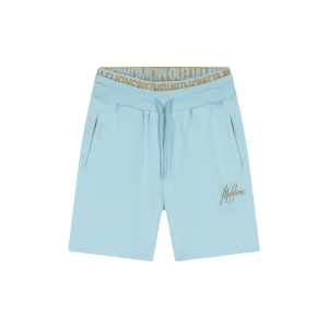 Malelions Men Venetian Shorts | Light Blue