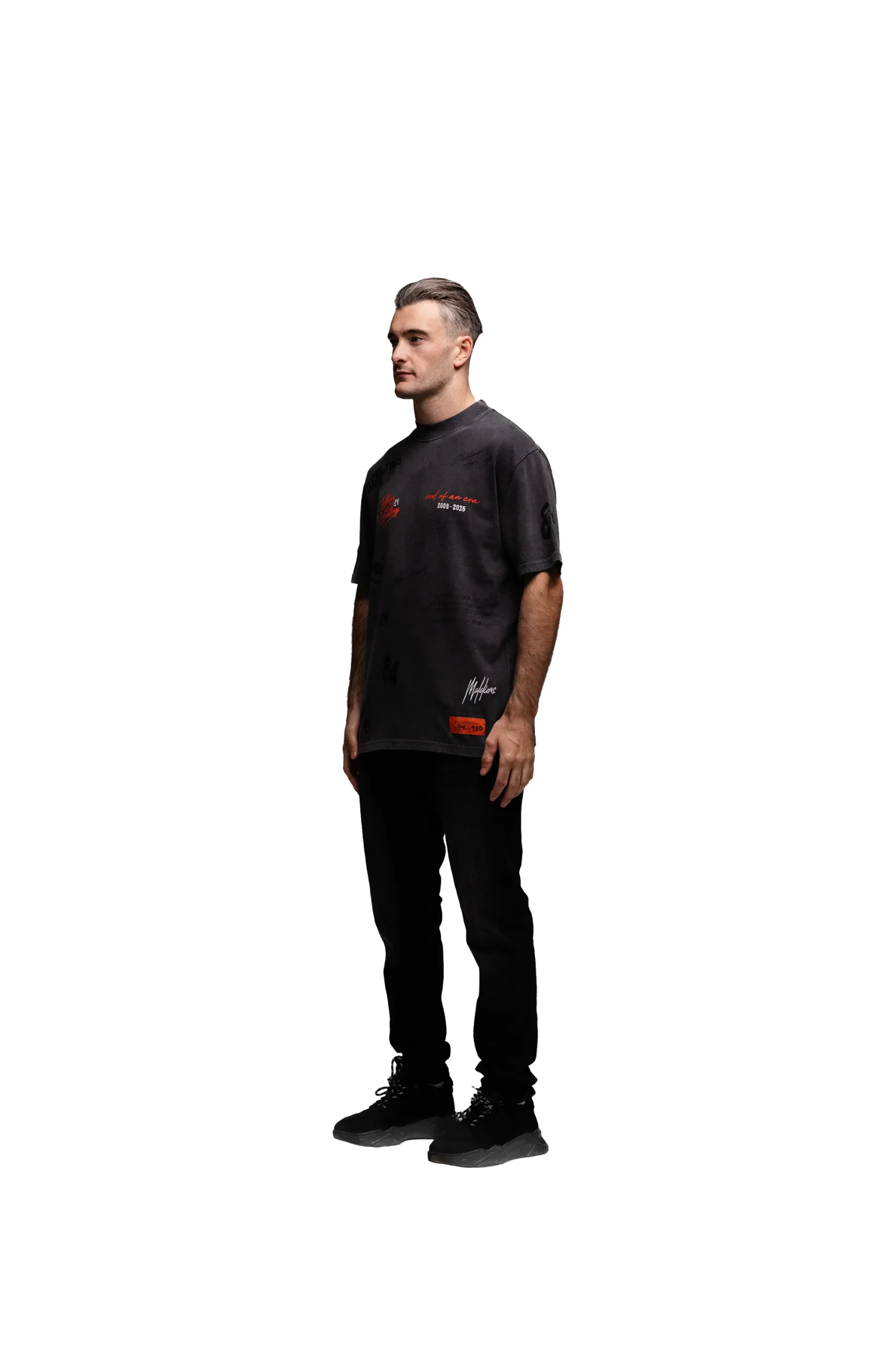 Malelions x Jeffrey Herlings Limited End Of An Era T-Shirt | Acid Wash - Afbeelding 4
