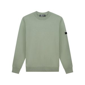 Malelions Men Knit Sweater | Dry Sage
