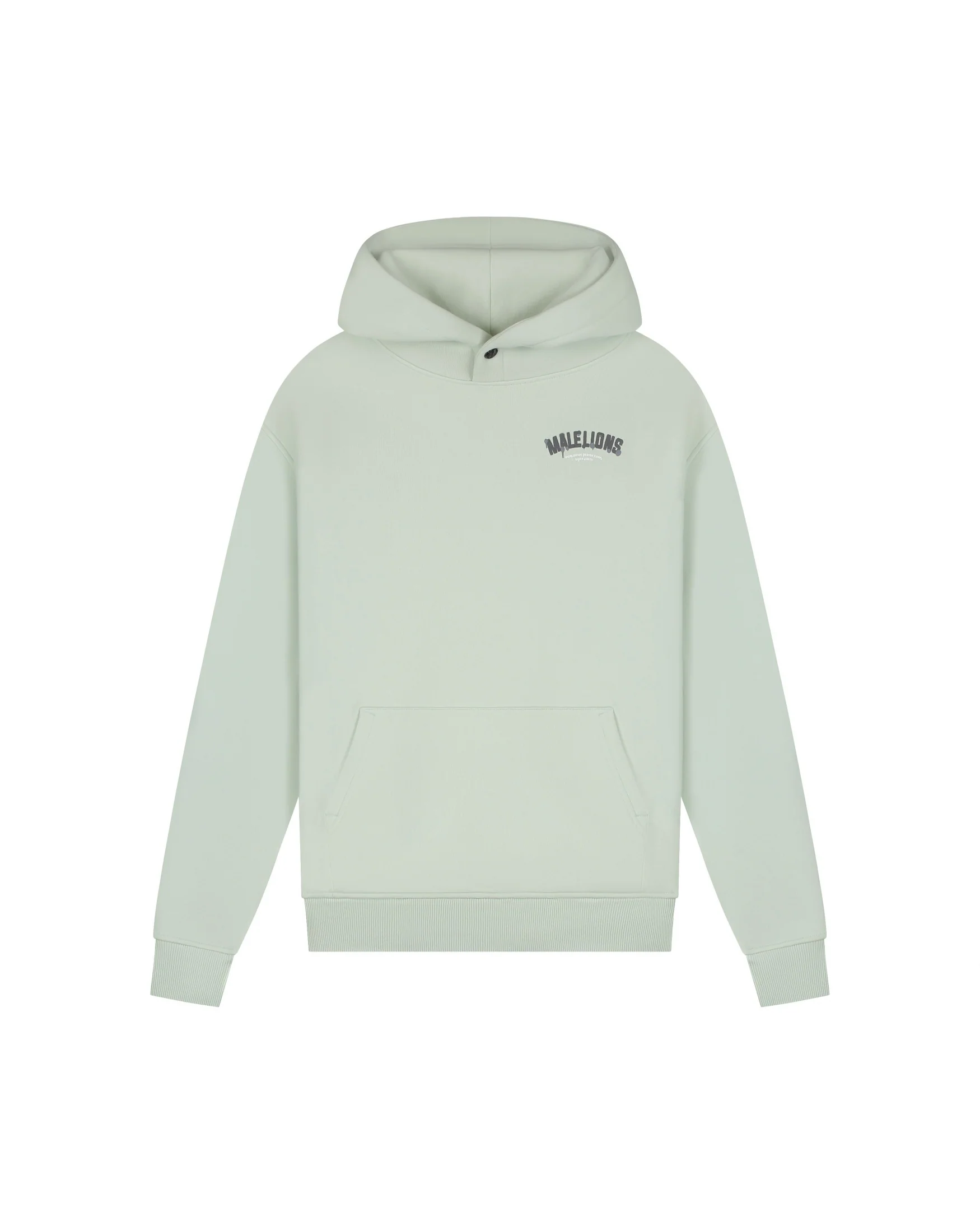 Malelions Men Graffiti 2.0 Hoodie | Pale Aqua - Afbeelding 2