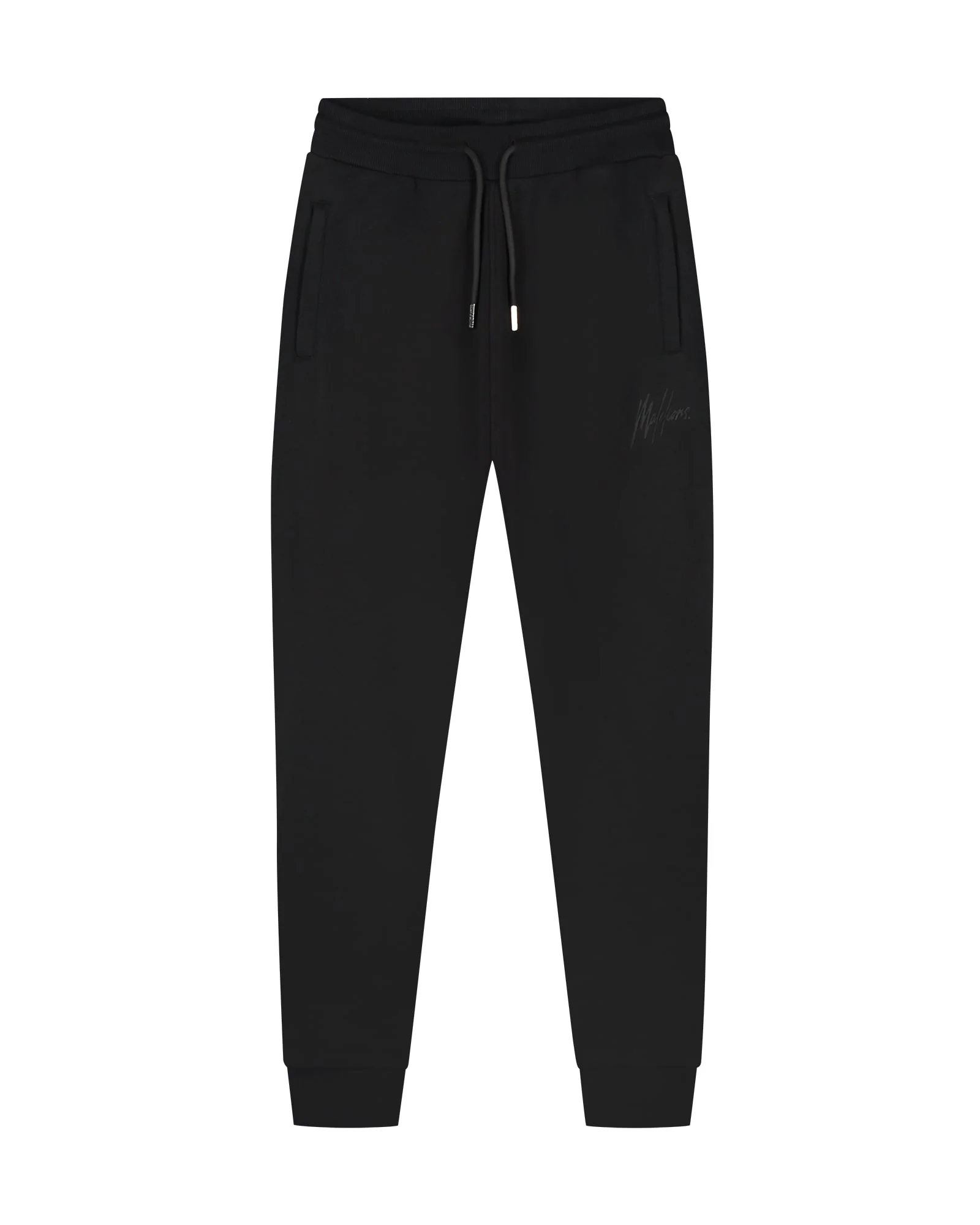 Malelions Men Striped Signature Sweatpants | Black - Afbeelding 2