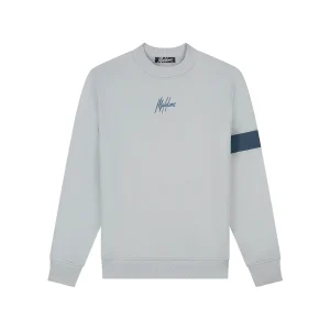 Malelions Men Captain Sweater | Ocean Grey