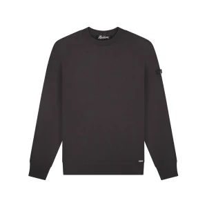 Malelions Men Knitted Crewneck | Mulch Brown