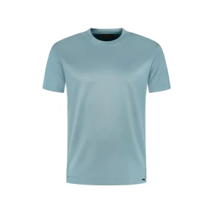 Malelions Men Mercerized T-Shirt | Ocean Grey