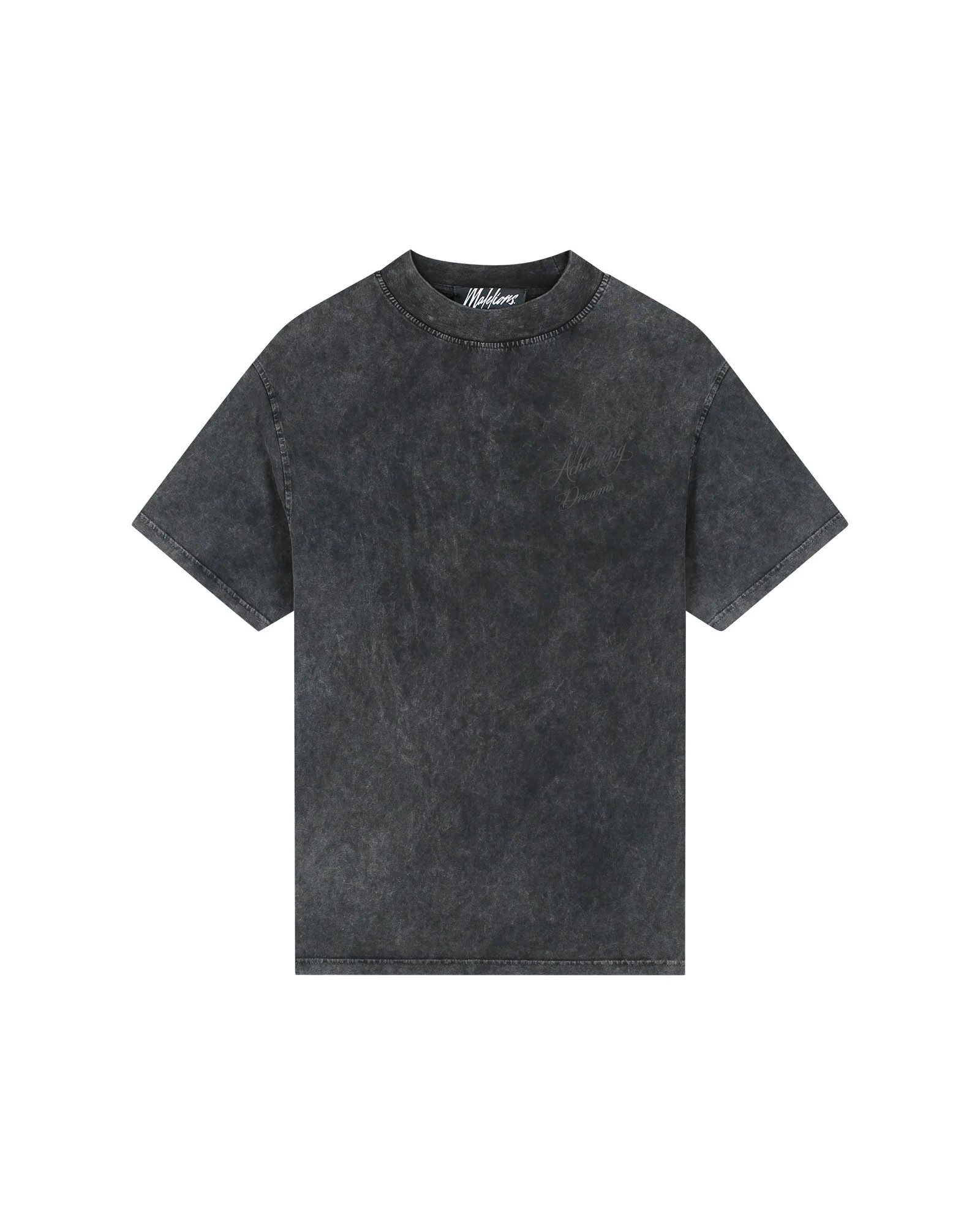 Malelions Men Achieving Dreams T-Shirt | Acid Wash