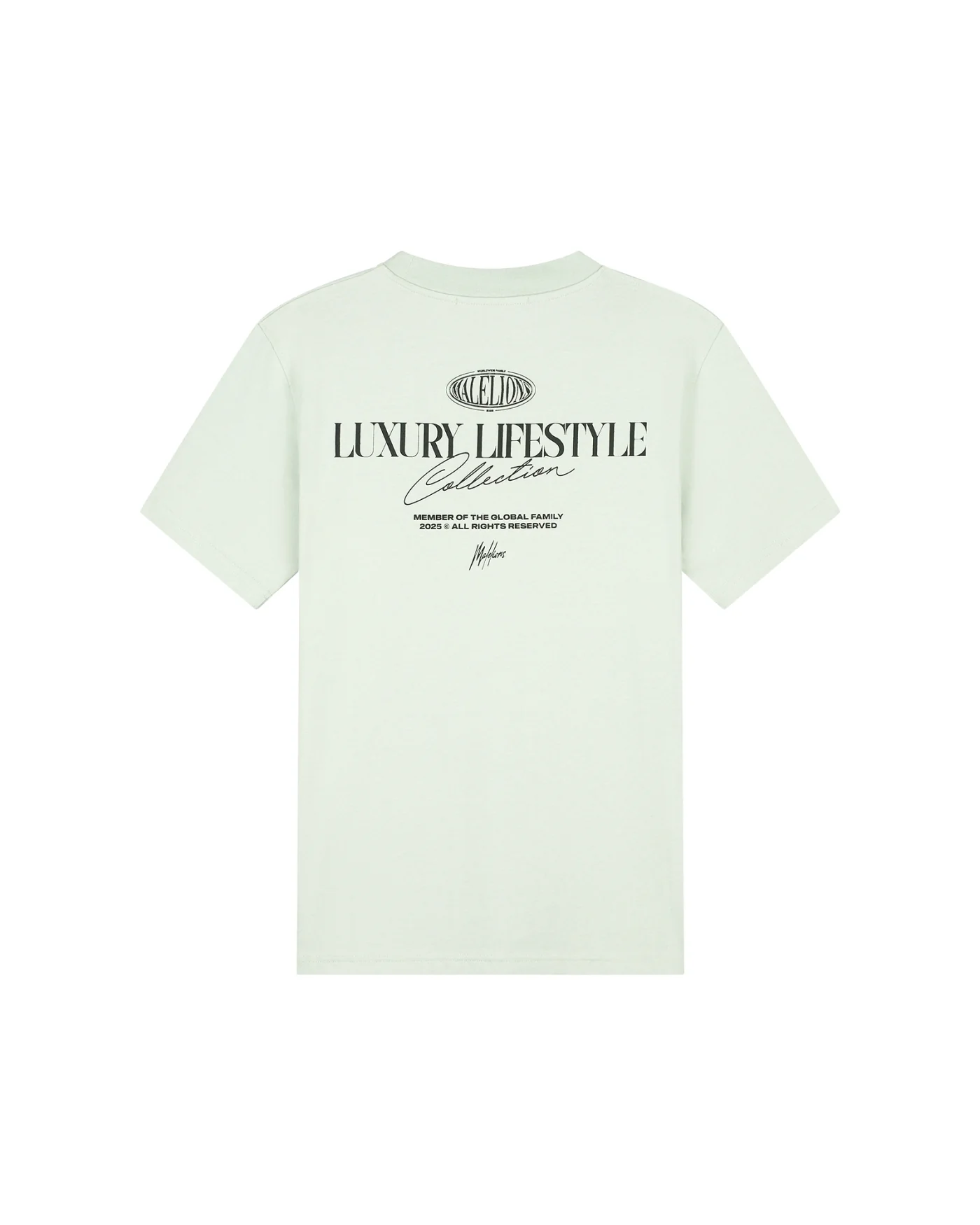 Malelions Men Members T-Shirt | Pale Aqua - Afbeelding 4