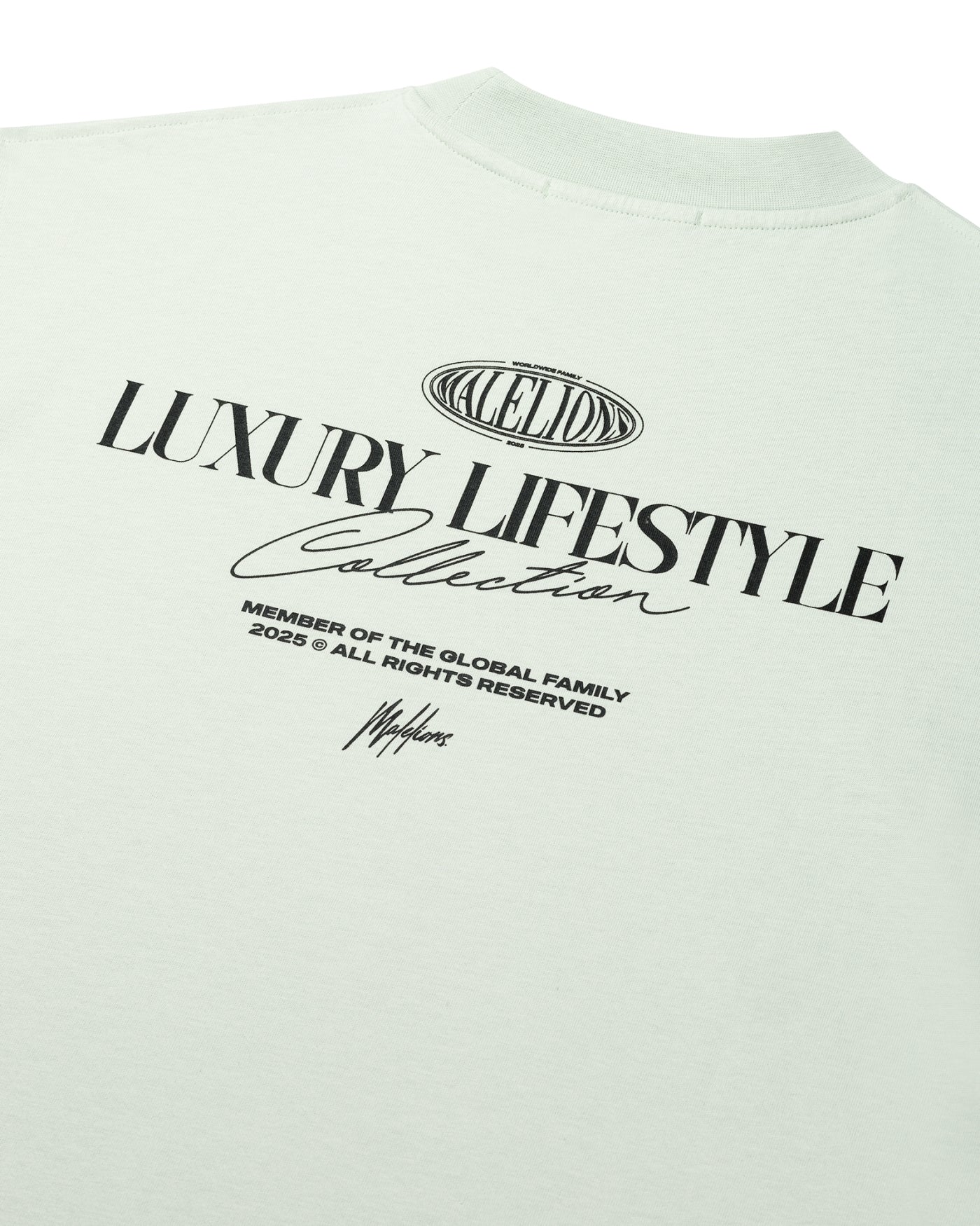 Malelions Men Members T-Shirt | Pale Aqua - Afbeelding 7