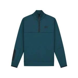 Malelions Sport Counter Half Zip | Petrol
