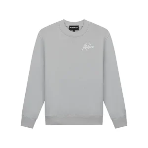Malelions Sport Logo Sweater | Light Grey