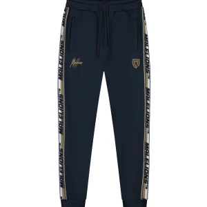 Malelions Sport Warming-Up Trackpants | Navy/Gold