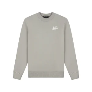 Malelions Sport Logo Sweater | Taupe