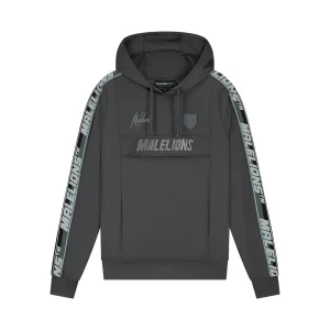 Malelions Sport Warming Up Hoodie | Charcoal