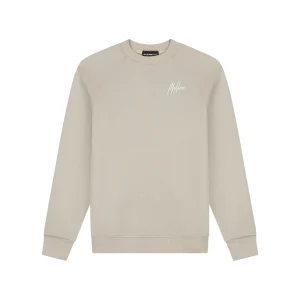 Malelions Sport Logo Raglan Sweater | Beige