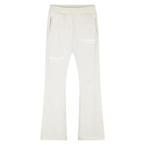 Malelions Women Members Society Flared Sweatpants | Grey Melange