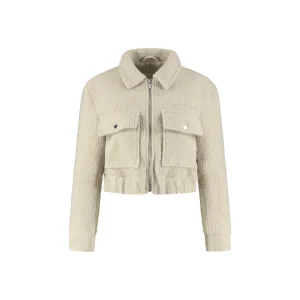 Malelions Women Label Bouclé Jacket | Sand