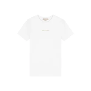 Malelions Women Fitted T-Shirt | White
