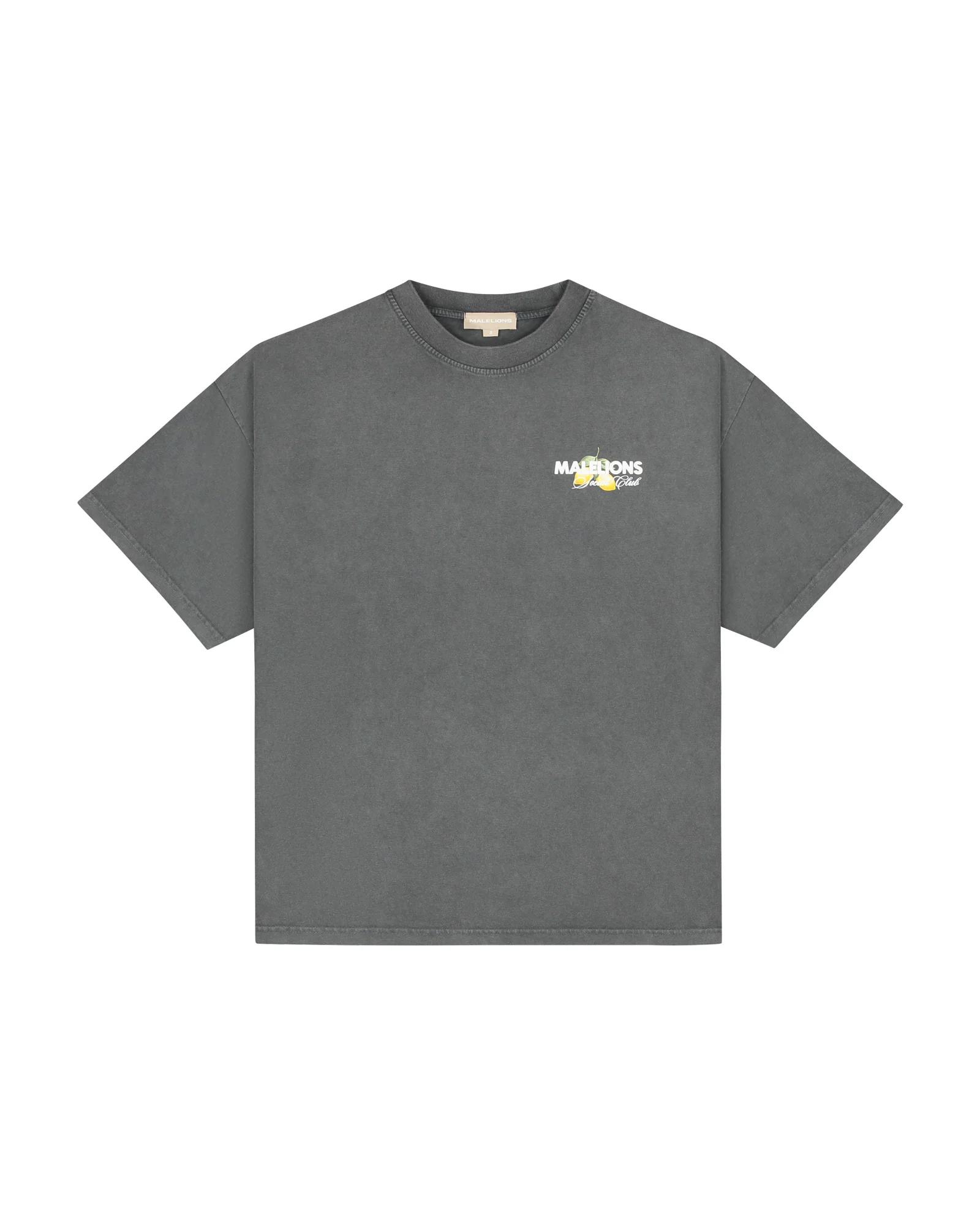 Malelions Women Limone Di Capri Oversized T-Shirt | Acid Wash - Afbeelding 2