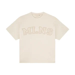 Malelions Women Varsity Oversized T-Shirt | Sand