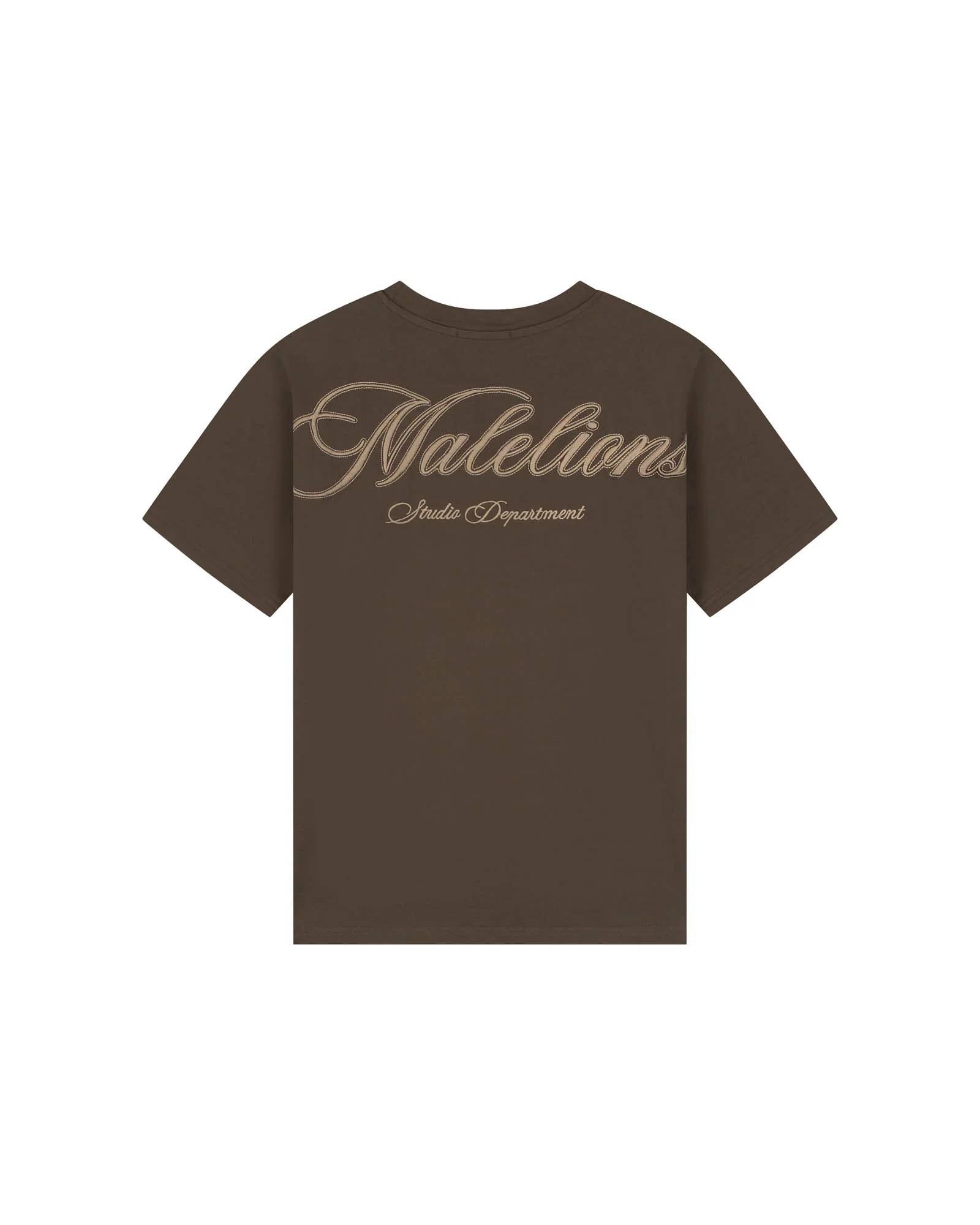 Malelions Women Kylie T-Shirt | Chocolate - Afbeelding 4
