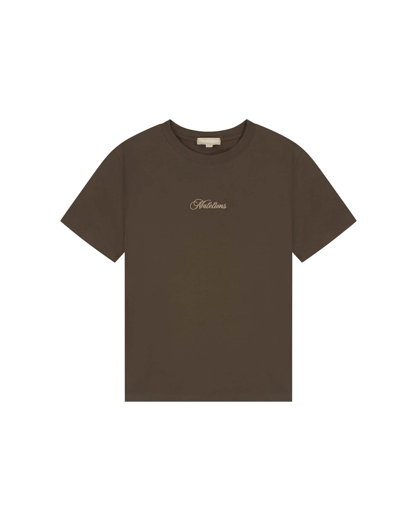 Malelions Women Kylie T-Shirt | Chocolate