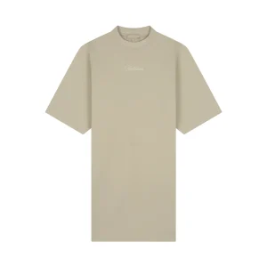 Malelions Women Kylie T-Shirt Dress | Sand/Chocolate