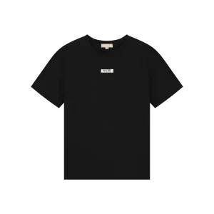 Malelions Women Patch Logo T-Shirt | Black