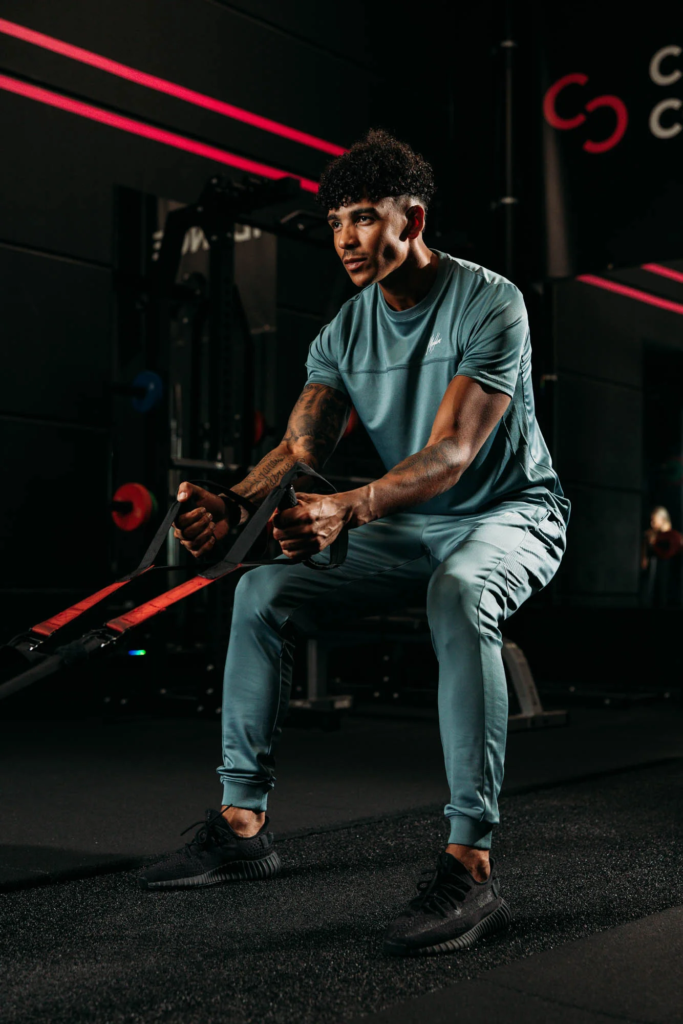 Malelions Sport Ace Trackpants | Teal - Afbeelding 3