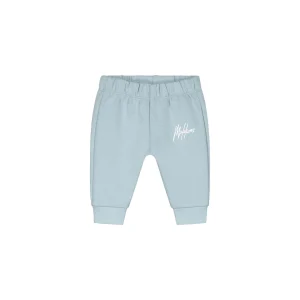 Malelions Baby Signature Sweatpants | Light Blue