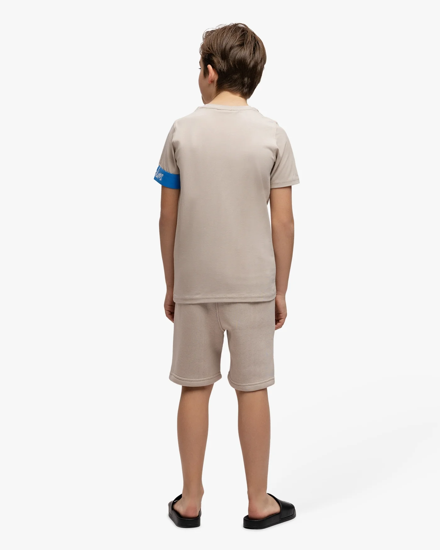 Malelions Junior Captain Shorts 2.0 | Taupe - Afbeelding 6