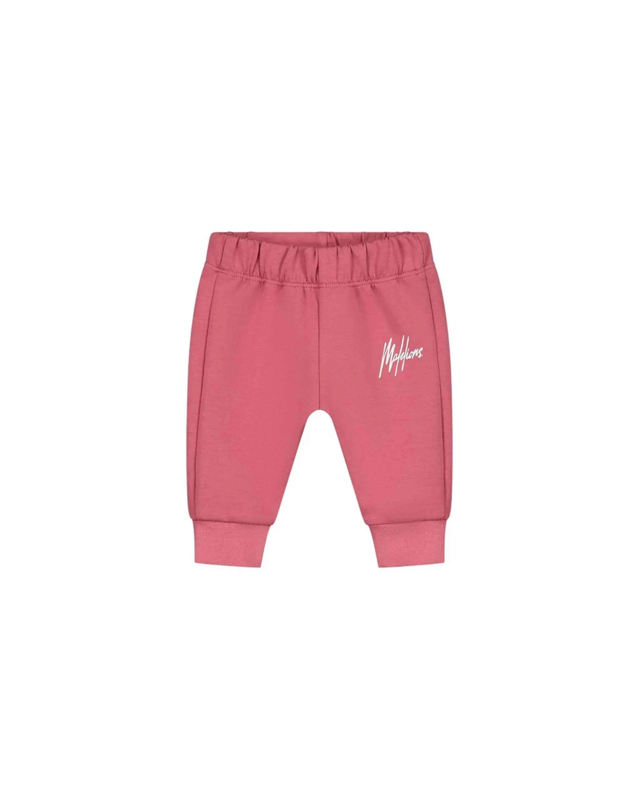 Malelions Baby Signature Sweatpants | Dark Pink