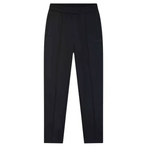 Malelions Men Pique Logo Trackpants | Navy