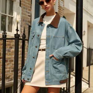 Mavi | Casual Denim Spijkerjas voor Dames met Contrastkraag