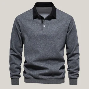 Heren Polo Shirt Lange Mouwen