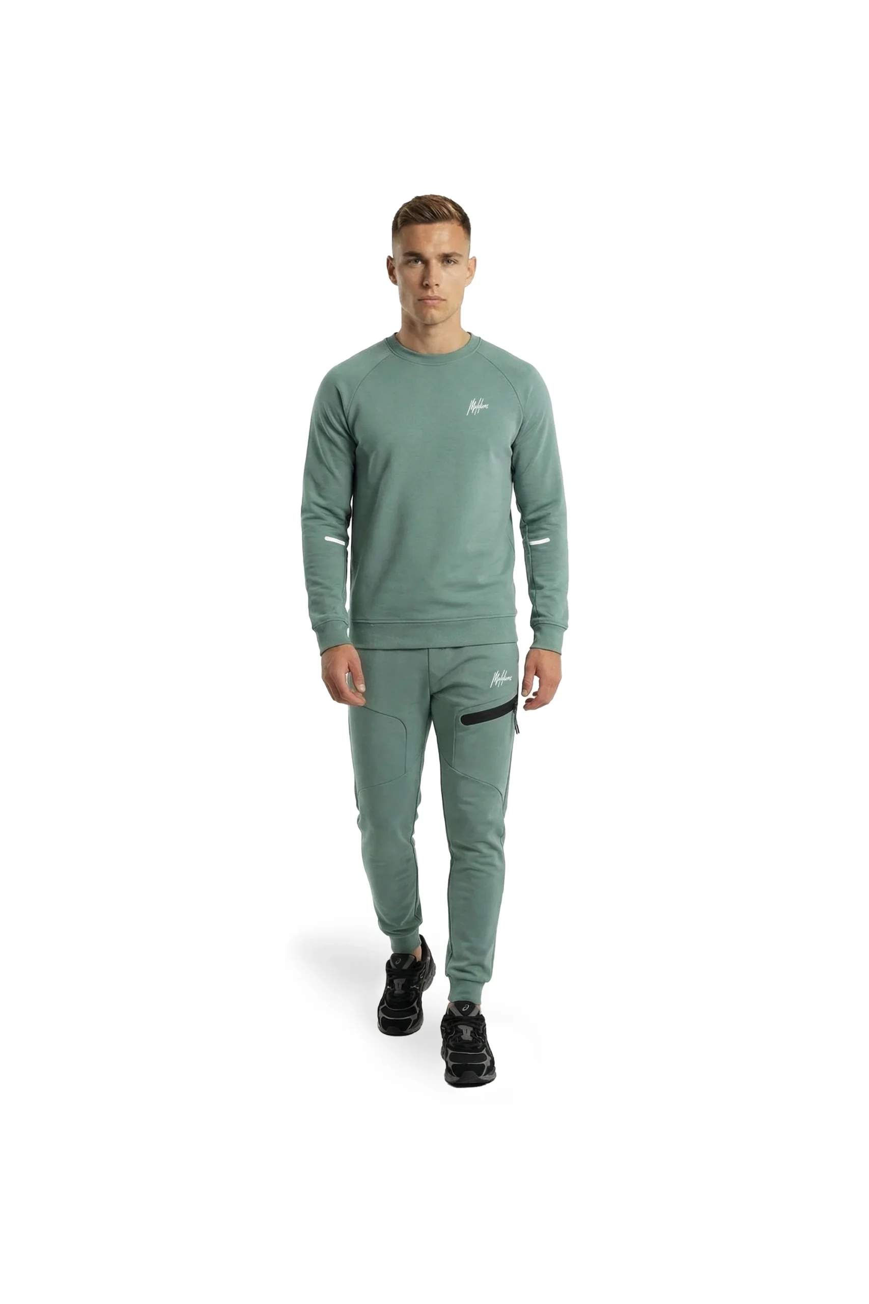 Malelions Sport Counter Sweater | Green - Afbeelding 3