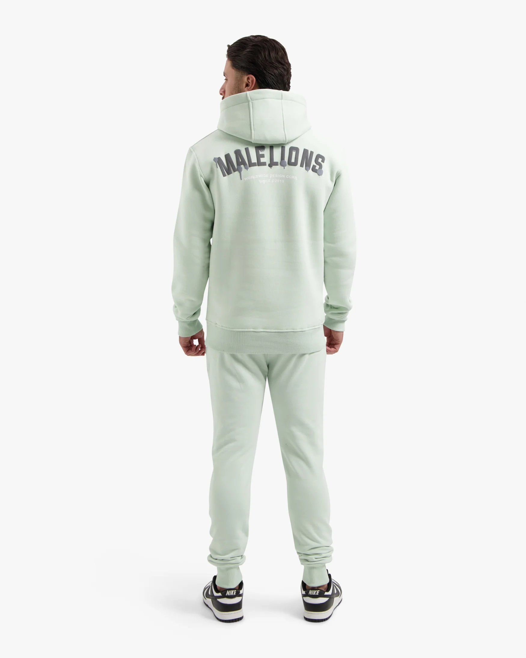 Malelions Men Graffiti 2.0 Hoodie | Pale Aqua - Afbeelding 6