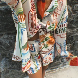 Rio | Linnen Zomerset met Shirt & Shorts