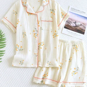 Aggy | Elegante Katoenen Pyjama Set