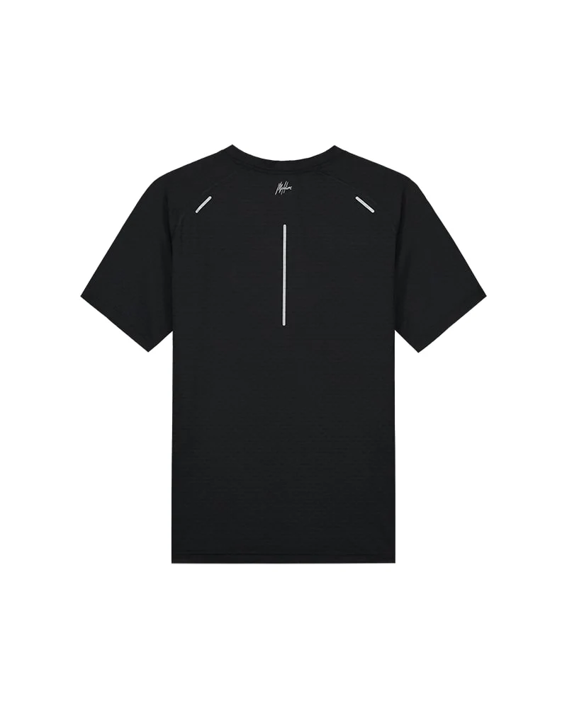 Malelions Sport Padel Vortex T-Shirt | Black - Afbeelding 4